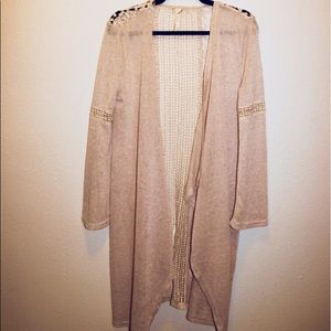 Lace Cream Cardigan